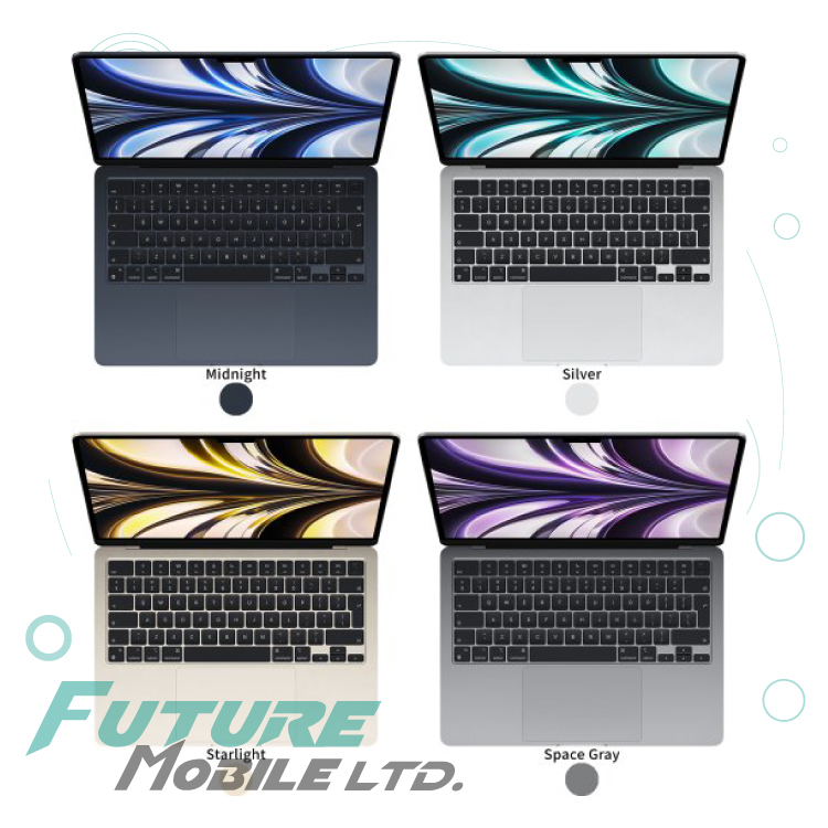 Apple MacBook Air (M2) CTO ،16GBMemory -256GB SSD – Future Store